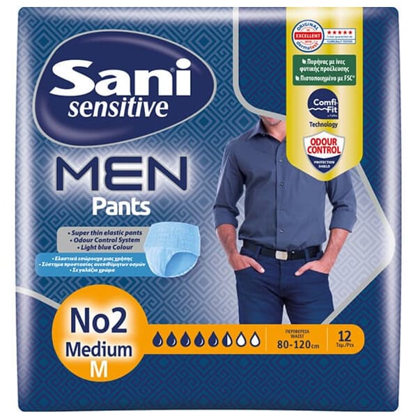 Sani Men Pants Εσώρουχα Νο2 Εσώρουχα Ακράτειας