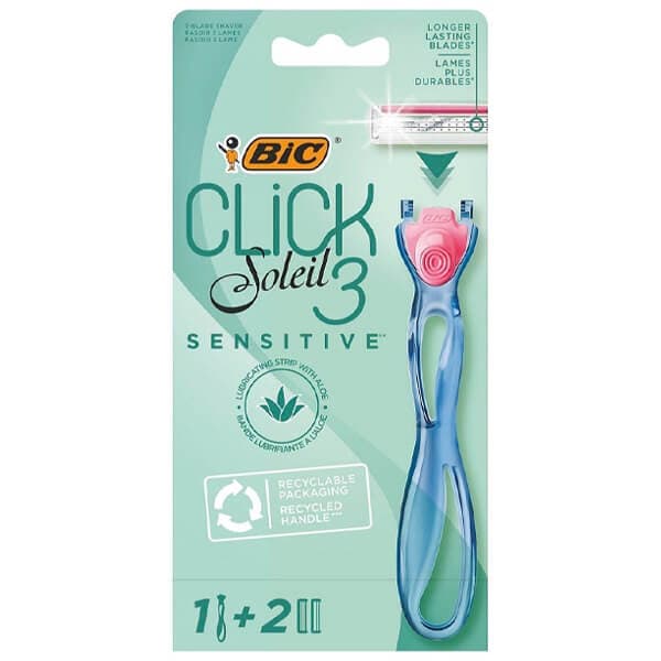 Ξυραφάκια Bic Click Soleil 3 Sensitive Ξυριστικά