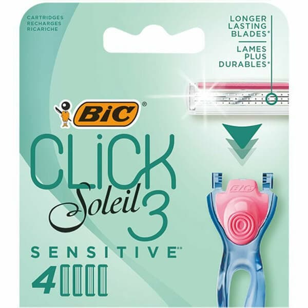 Ξυραφάκια Ανταλλακτικά Bic Click Soleil Ξυριστικά