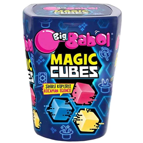 Big Babol Magic Cubes Fruits Ζαχαρώδη