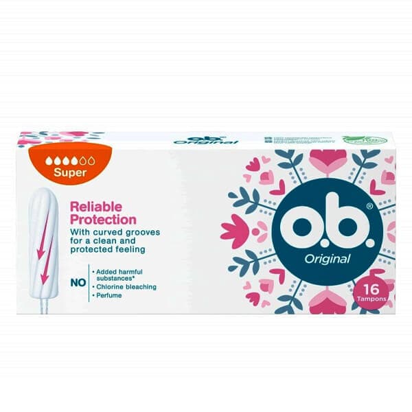 Tampons Reliable Protection Super O.b. Ταμπόν