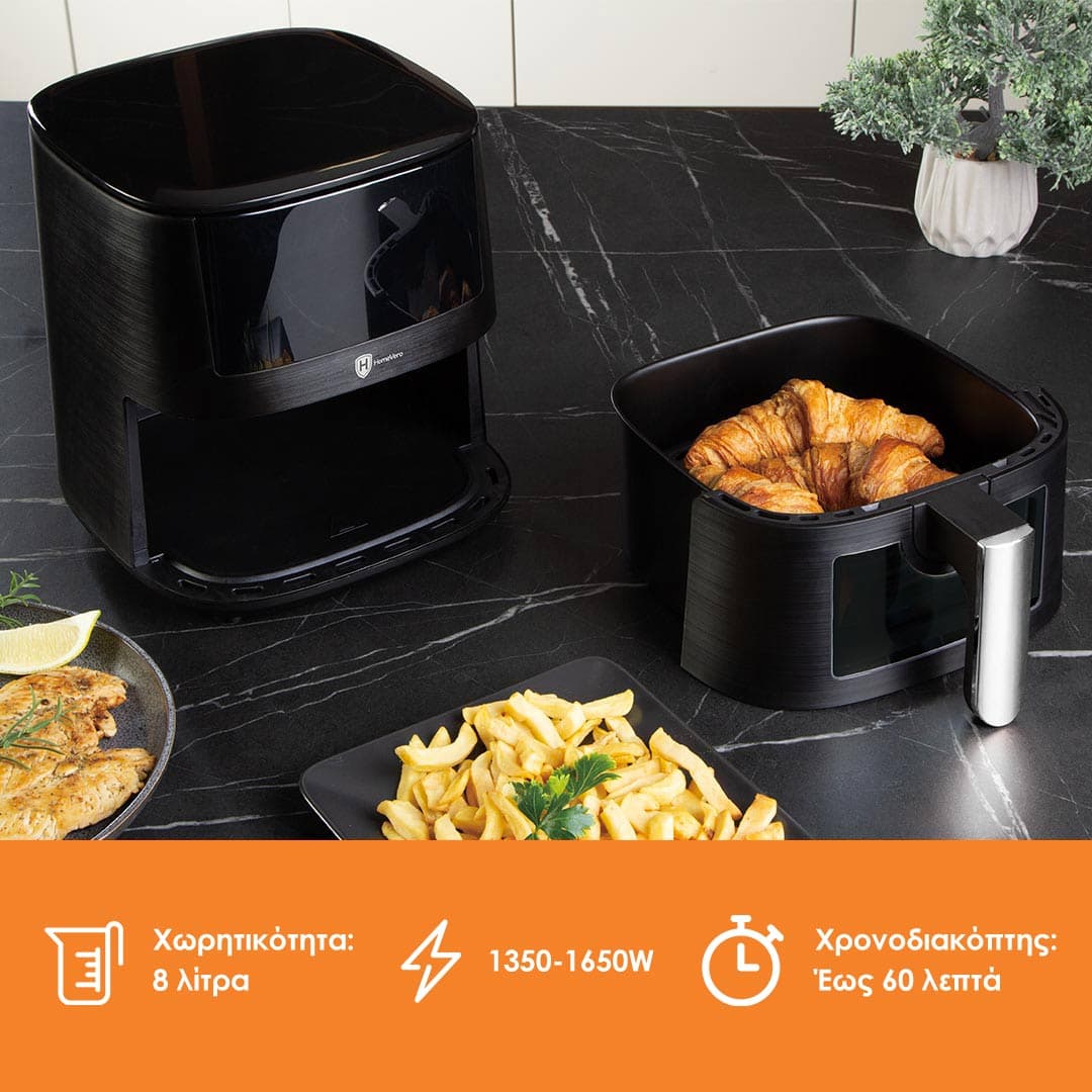 HV-AF8.0 HomeVero Digital Air Fryer 8lit