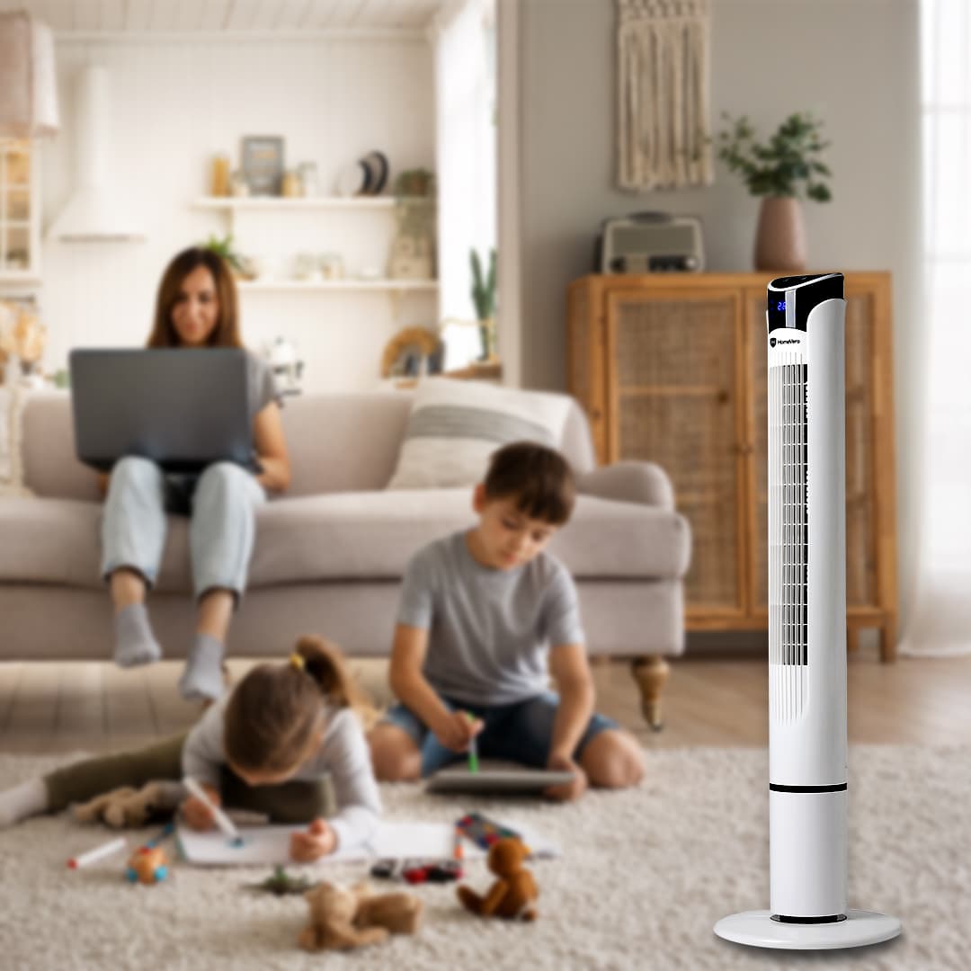 HomeVero 41" Tower Fan with RC HV-DTF45W