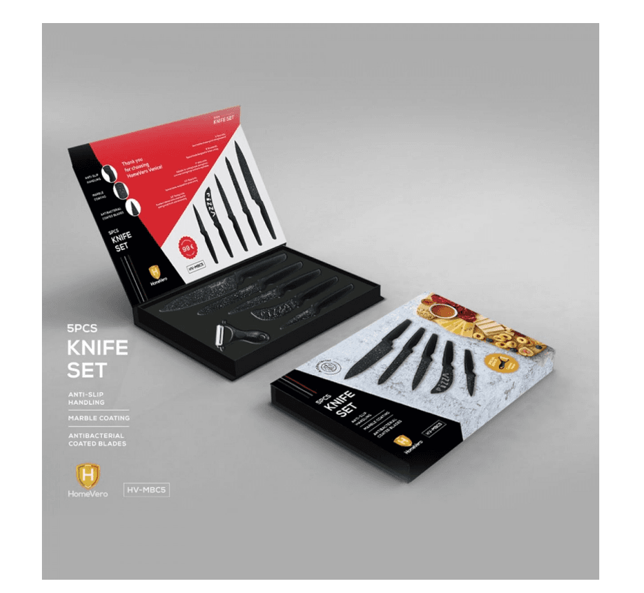 HomeVero Knives Set 6 pcs HV-MBC5
