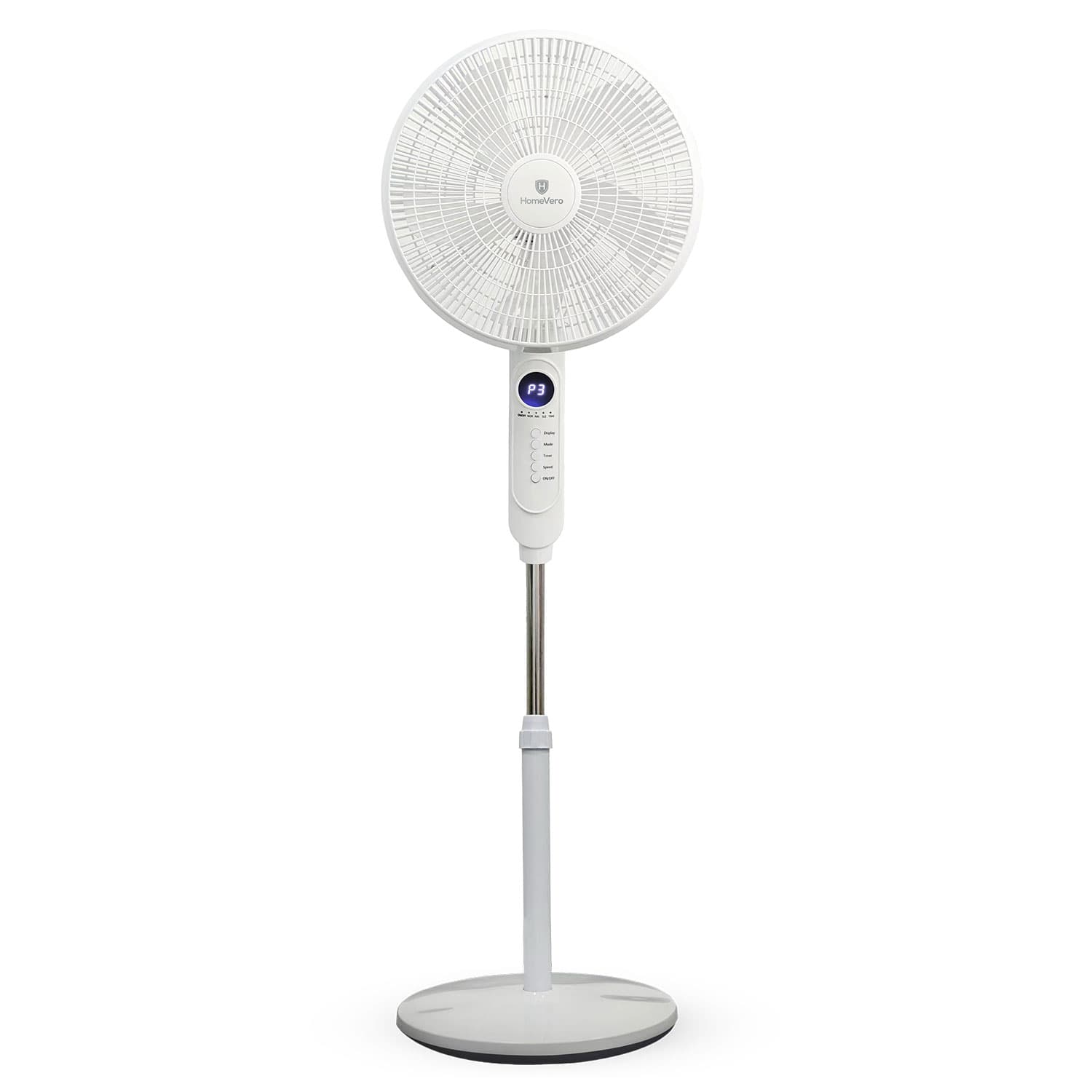HomeVero 16“Stand Fan 45W with Remote Control