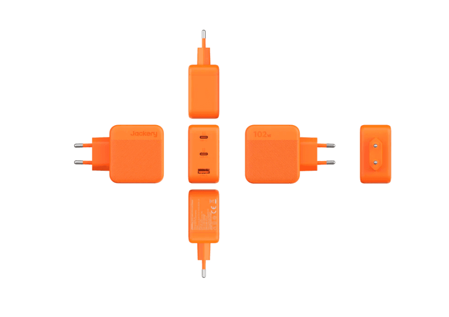 Jackery 102W GaN 3-Port Fast Charger