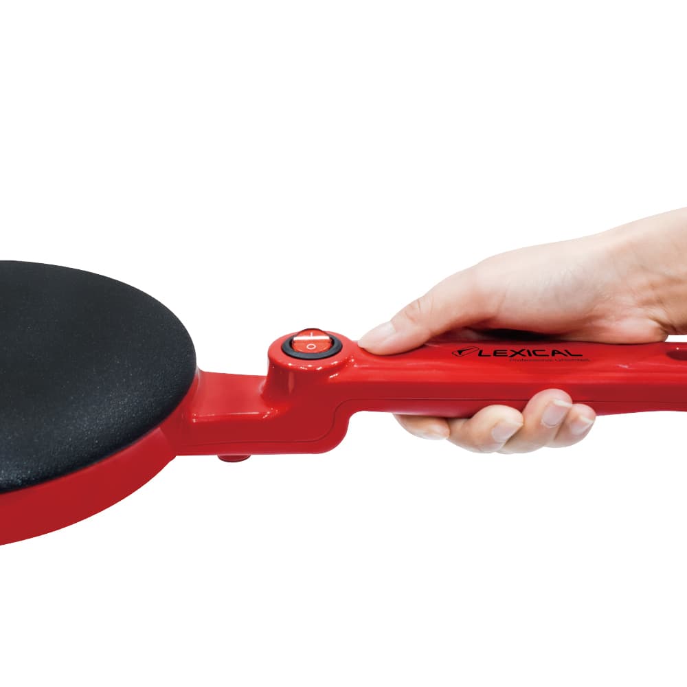 Lexical Crepe Maker 600W LCM-2650-RED