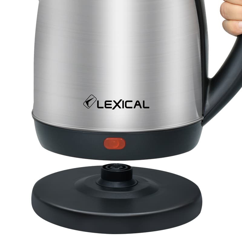 Lexical electric kettle 1500W (SILVER) LEK-1415