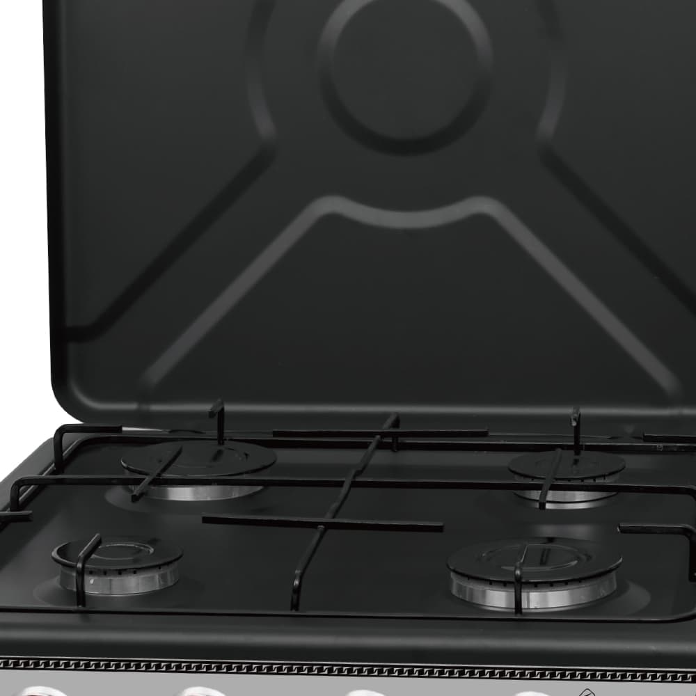 Lexical Gas Stove 4 Burners Black LGS-2814-2