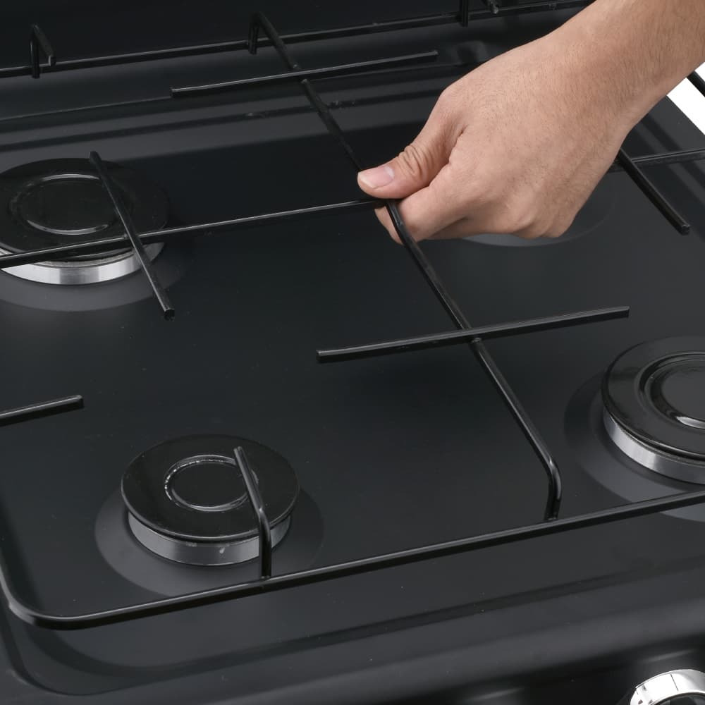 Lexical Gas Stove 4 Burners Black LGS-2814-2