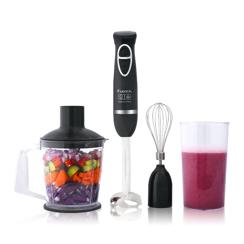 Lexical hand blender 4 in 1 600W LHB-1604-BLACK