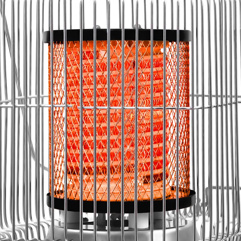 Lexical Ceramic Heater Black LQH-8010-2