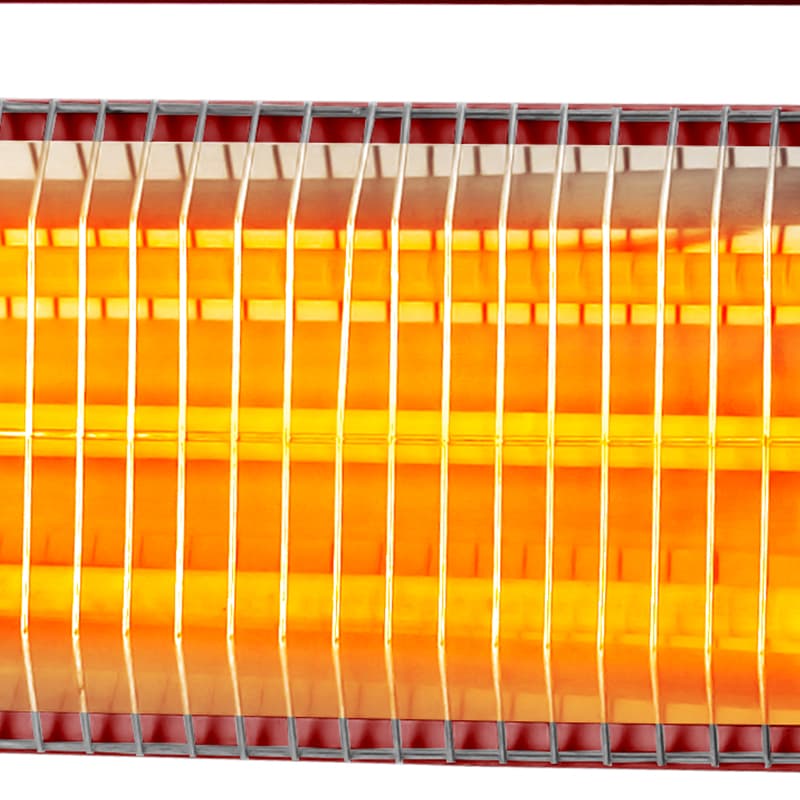 Lexical Quartz Heater Red 1200W LQH-8020-4