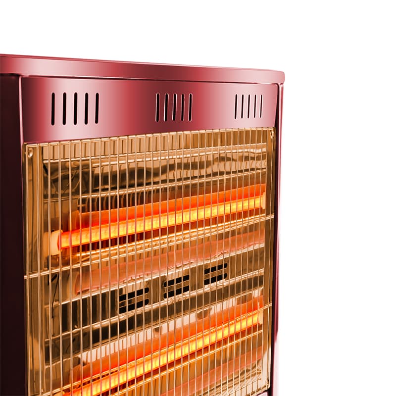 Lexical Quartz Heater Red 2000W LQH-8030-4