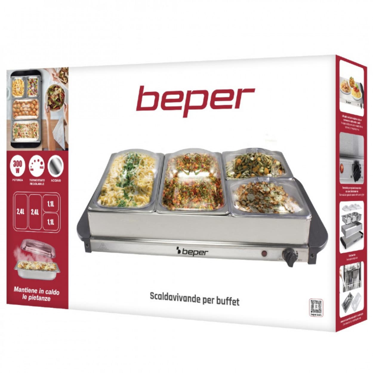 Beper Buffet Warmer P101TEM002