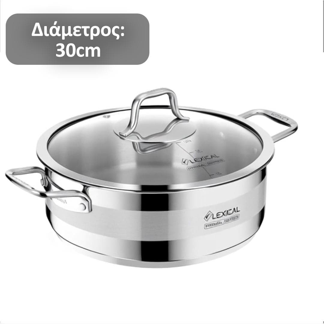 Lexical S/S Single Low Casserole Primal Series SLC-80602-30S