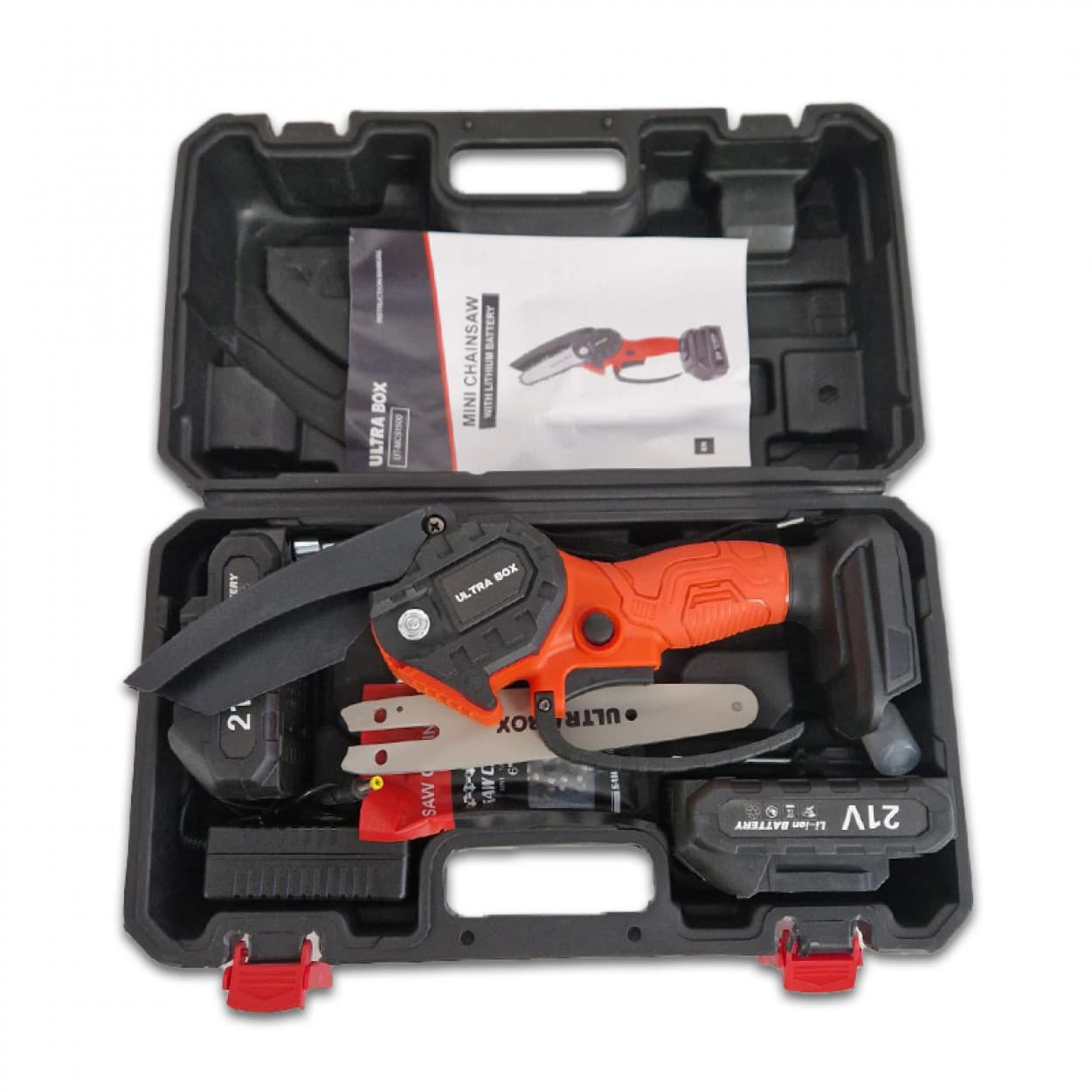 Ultrabox Mini Chainsaw with 2 Lithium batteries UT-MCS1500