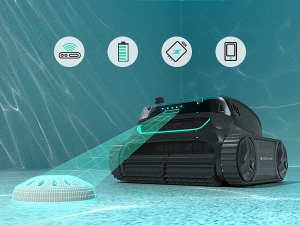 Wybot S2 High-end Cordless Robotic Pool Cleaner