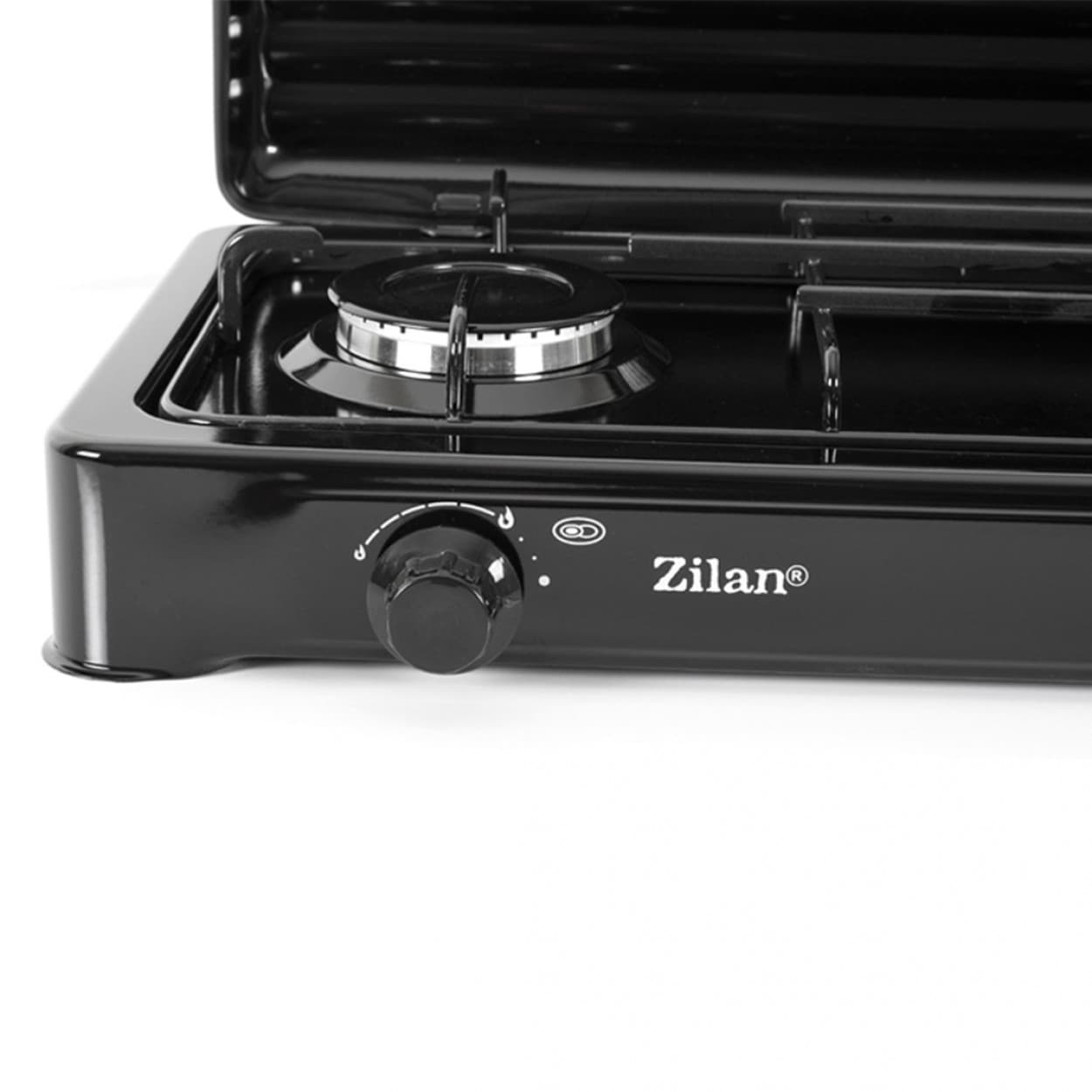 GAS COOKER TWO BURNERS (BLACK) ZLN0025-BLK