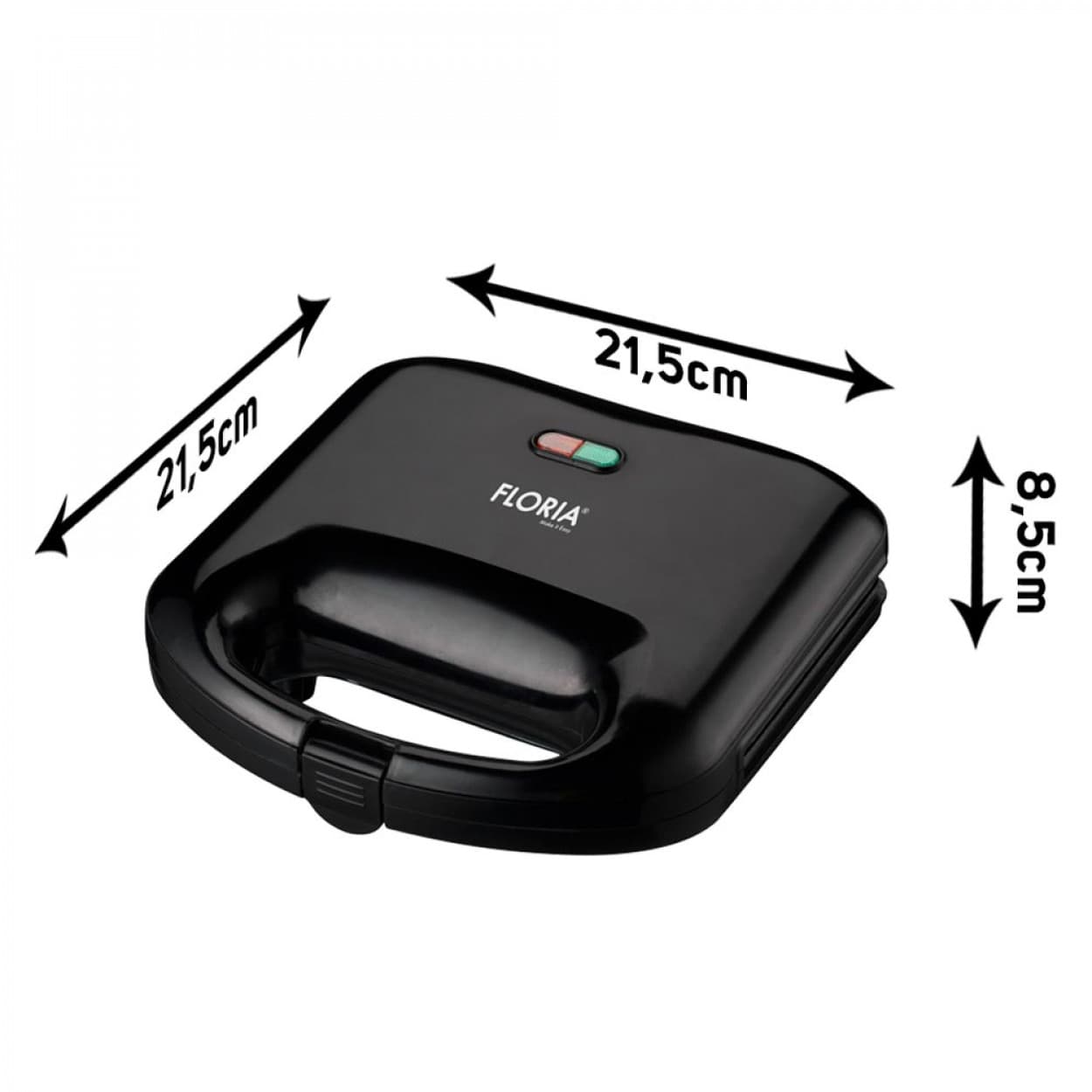 SANDWICH MAKER (BLACK) 750W ZLN0829-BLK