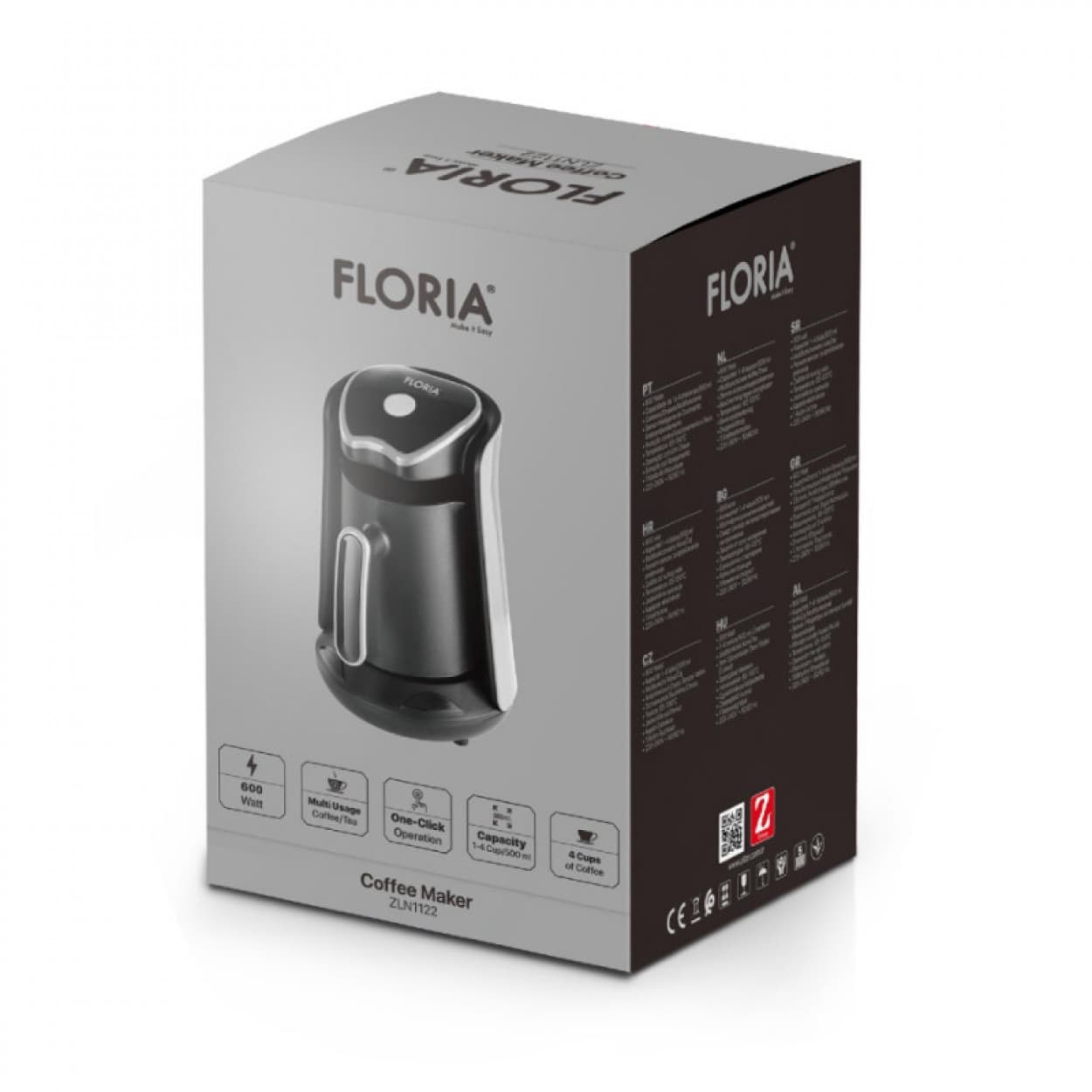 COFFEE MAKER SINGLE 600W-500ML ZLN1122