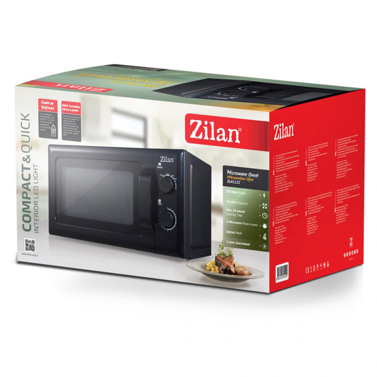 MICROWAVE OVEN 20L 700W ZLN1222