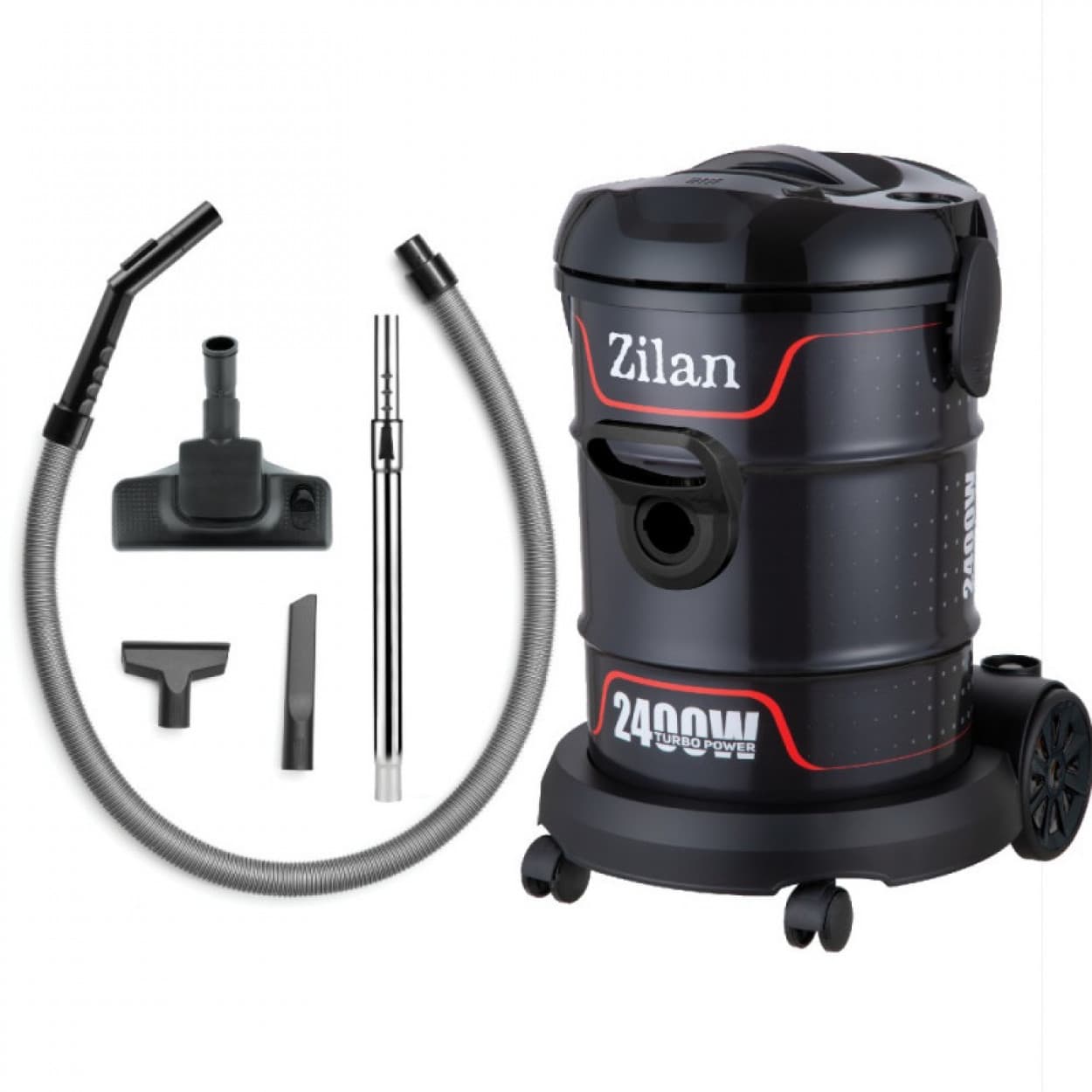METAL DRUM VACUUM CLEANER 2400W ZLN2006