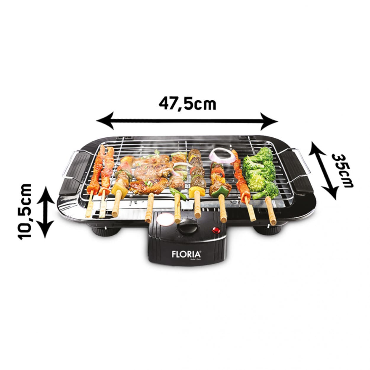 BARBEQUE GRILL 2000W ZLN2867