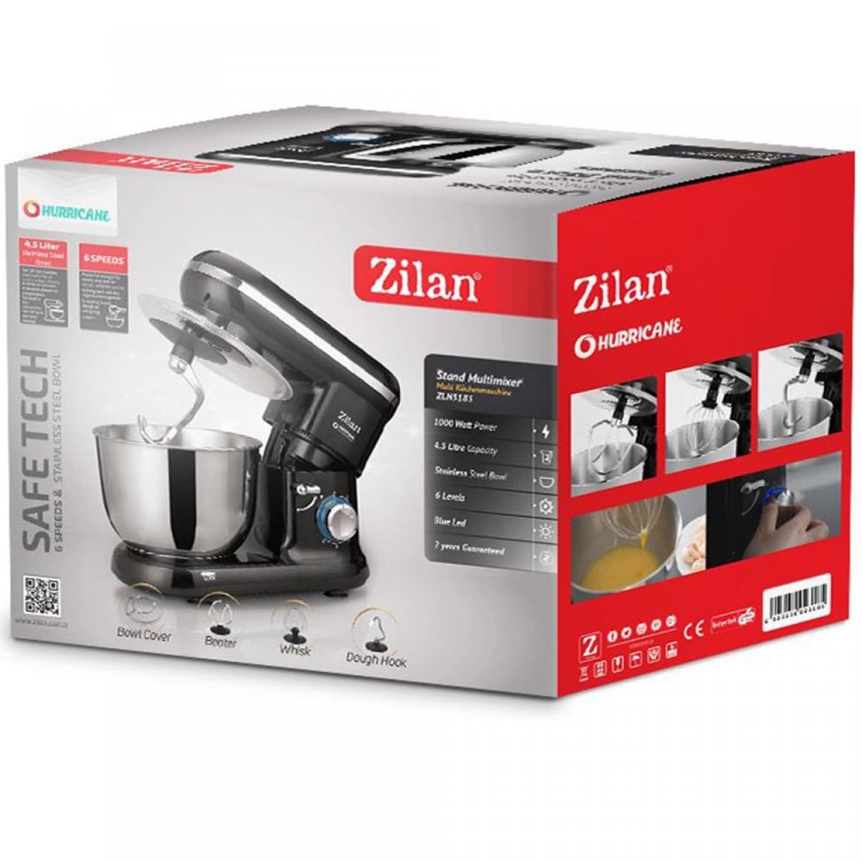 MULTI-MIXER HURRICANE (EXTRA BOX) 4.5L 1000W ZLN3185