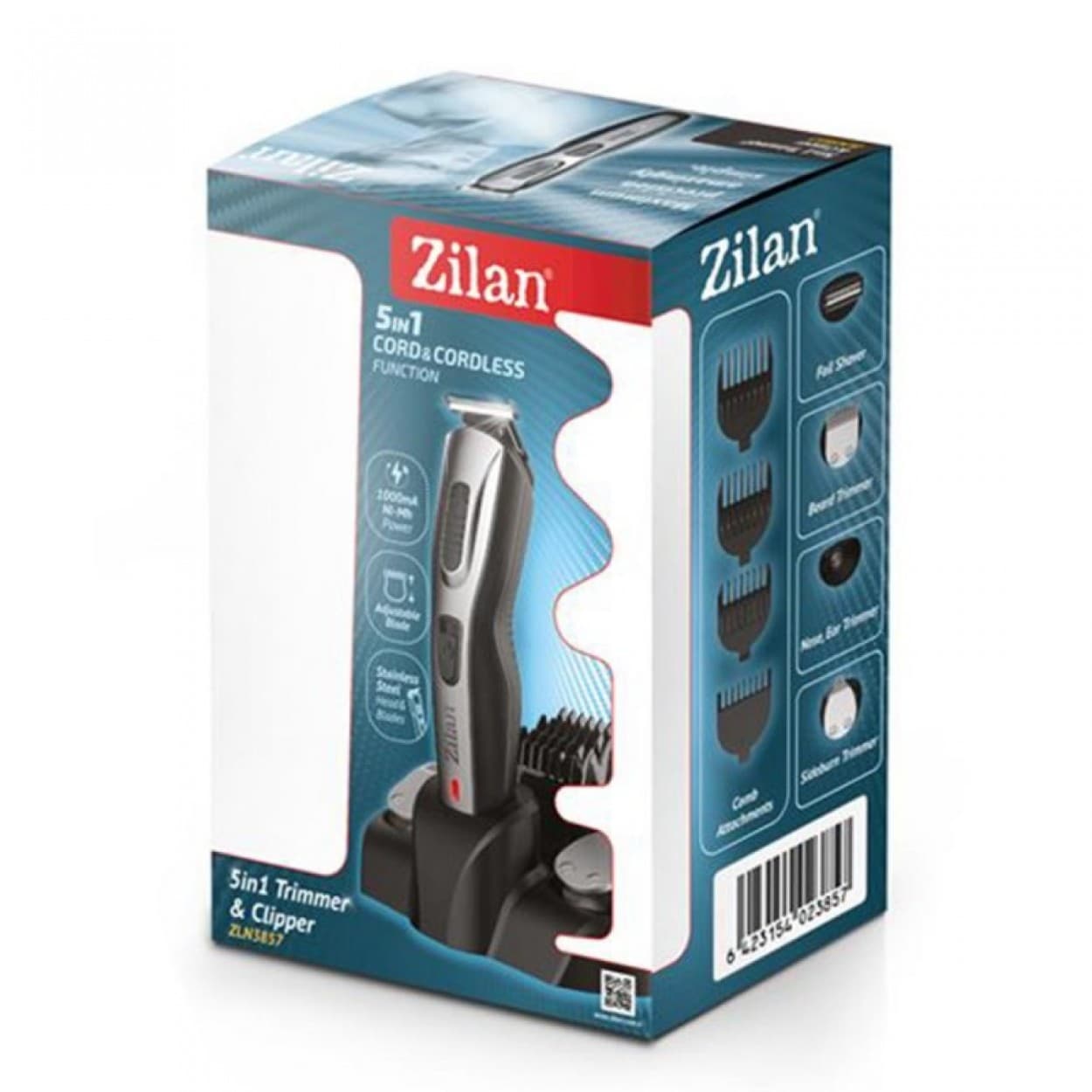 TRIMMER AND CLIPPER 11 IN 1 HERMES ZLN3857