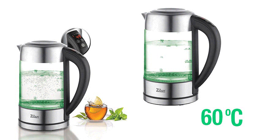 KETTLE LED 1.7L 2200W MAX ZLN3949