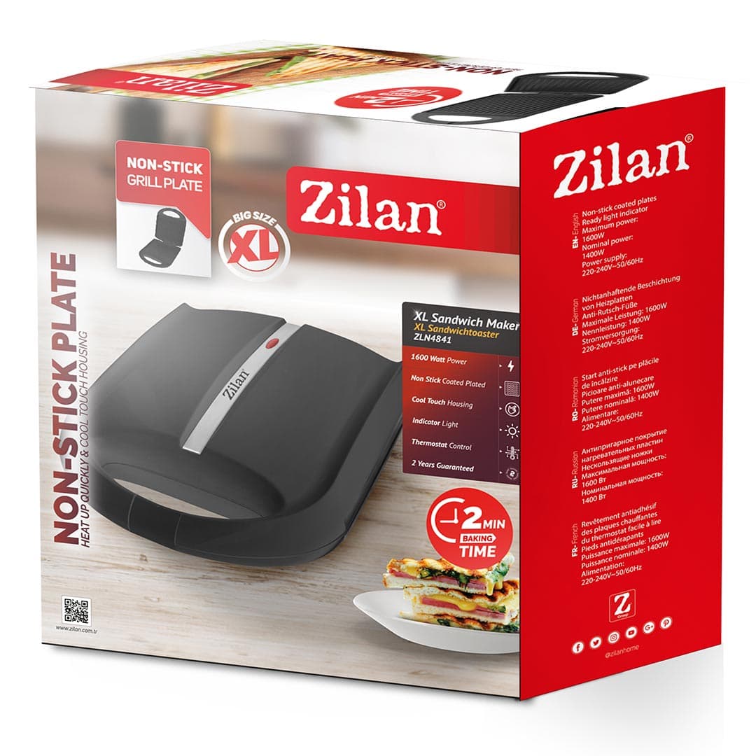 SANDWICH MAKER 1400 - 1600W ZLN4841