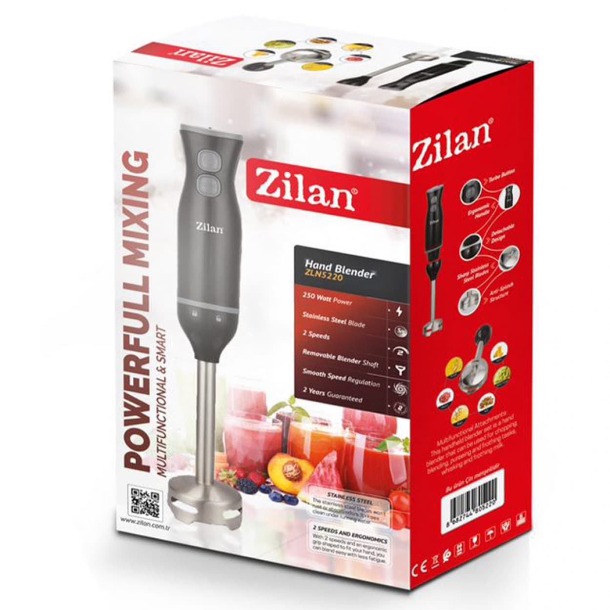 HAND BLENDER BLACK 250W ZLN5220