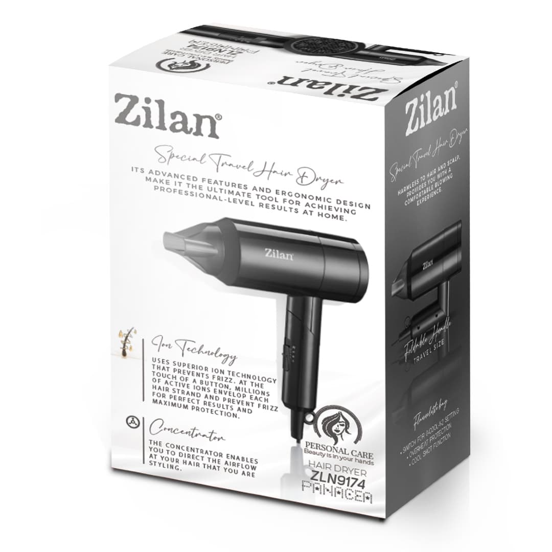 HAIR DRYER (PANACEA) 1800W ZLN9174